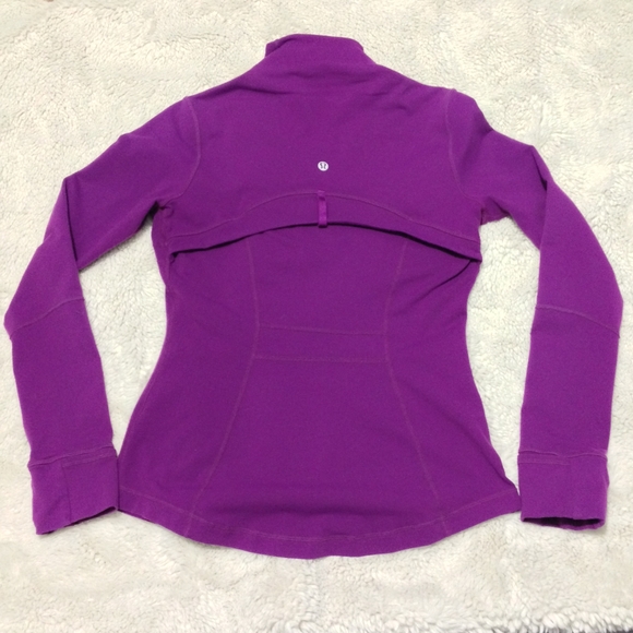 Lululemon | Define Jacket | Purple Full Zip Thumbholes | Size 6 - Picture 2 of 13
